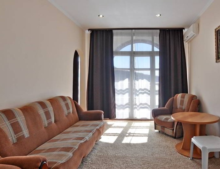 Стандартный 4-местный 2-комнатный корпус 1 - База отдыха «Торнадо» Новомихайловский
